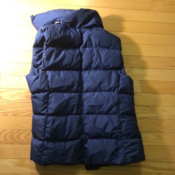 J. CREW DOWN FILLED WOMANS  BLUE PUFFER VEST ✨ - Picture 6 of 8